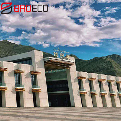 Proyecto de sistema de muro de aislamiento exterior en Lhasa