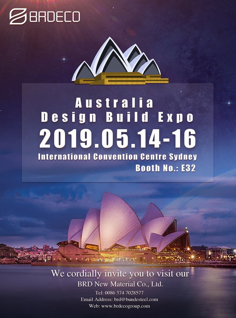 BRD participará en la Australia Design Build Expo 2019